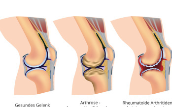 Unterschiede zwischen Arthrose und rheumatoider Arthritis