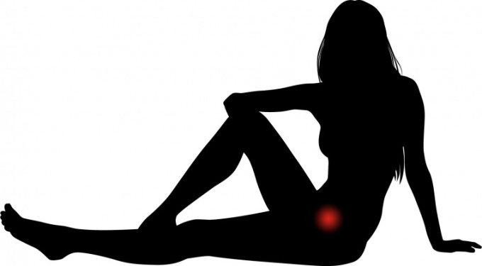 Unangenehme vaginale Entzündung